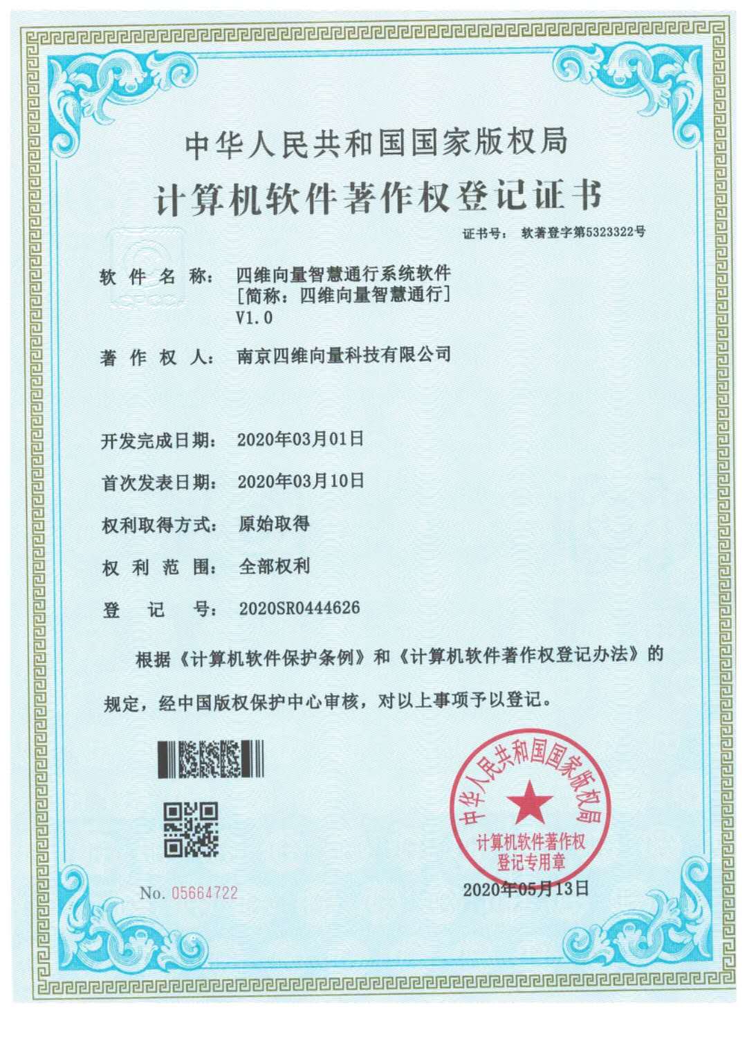 Smart access system software copyright
